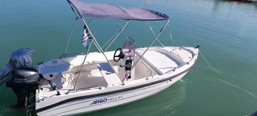 corfu seaquest rent a boat Poseidon 16
