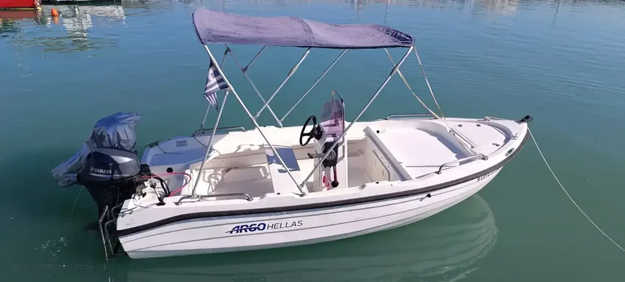 corfu seaquest rent a boat Poseidon 17