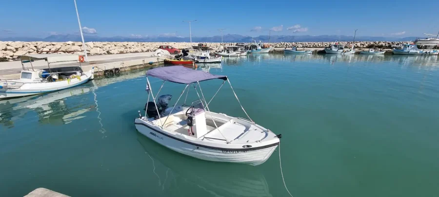 corfu seaquest rent a boat Poseidon 7