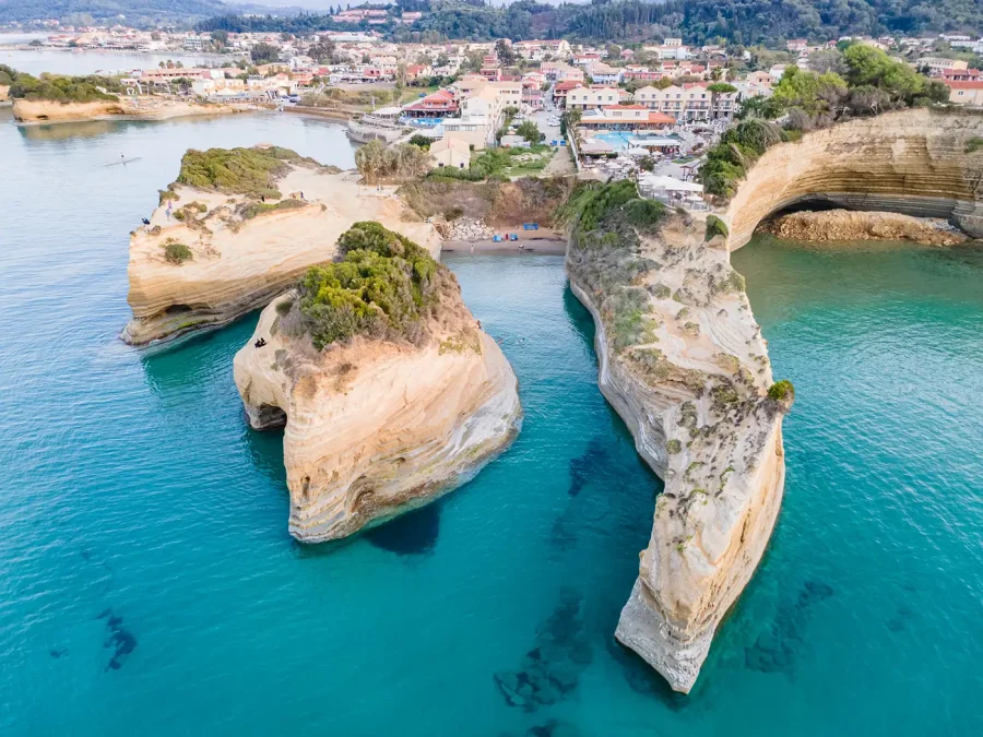 corfu private cruises canal d amour 4