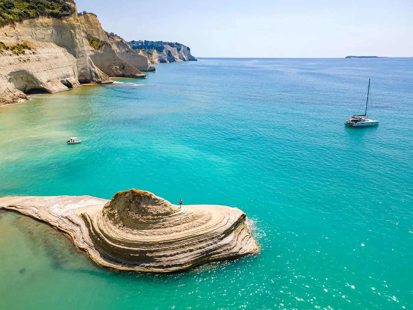 corfu private cruises drastis 10