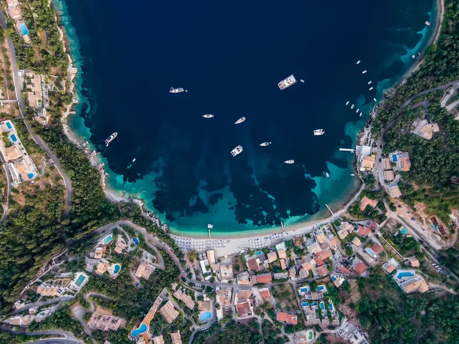 corfu private cruises kalami 2