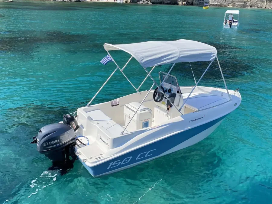 corfu seaquest rent a boat Compass 11