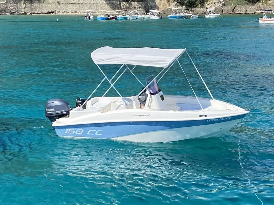 corfu seaquest rent a boat Compass 12