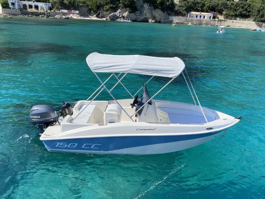 corfu seaquest rent a boat Compass 13