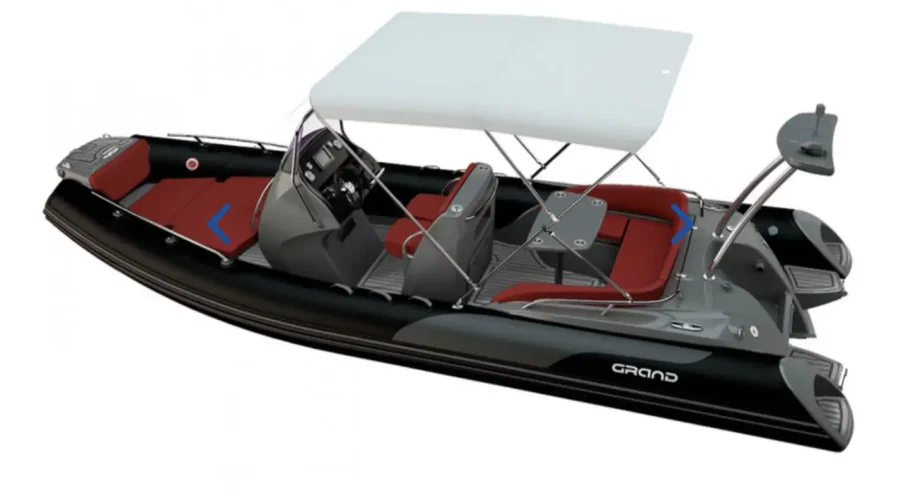 corfu seaquest rent a boat rib grand 650 2